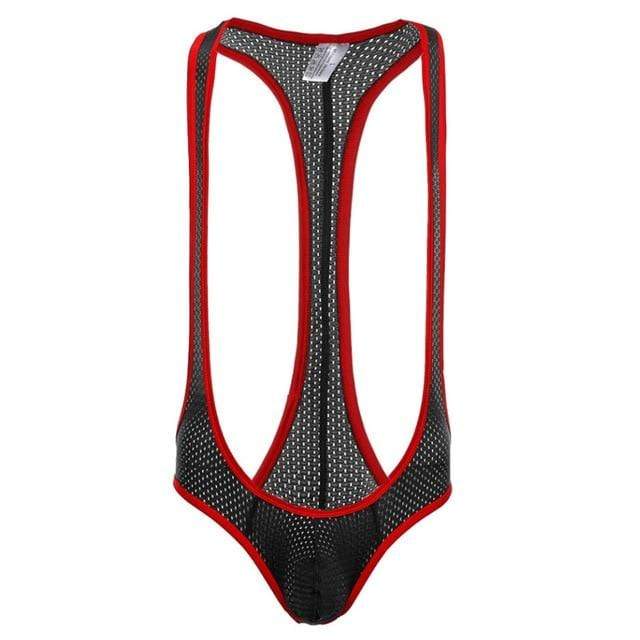 Bulging Singlet Jockstrap | dmunderwear detail image 7