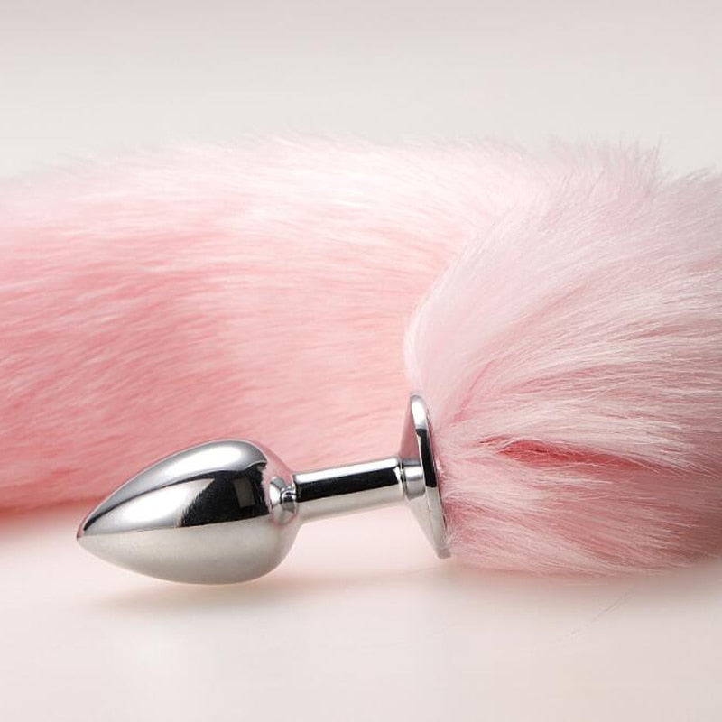 Bunny Tail Butt Plug With Ear Headband | dmunderwear detail image 9