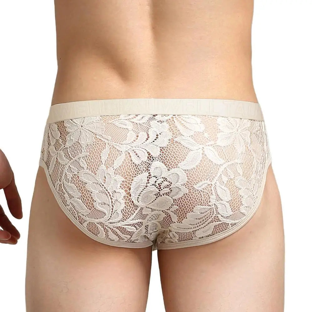 Burlesque Lace Briefs | dmunderwear detail image 4
