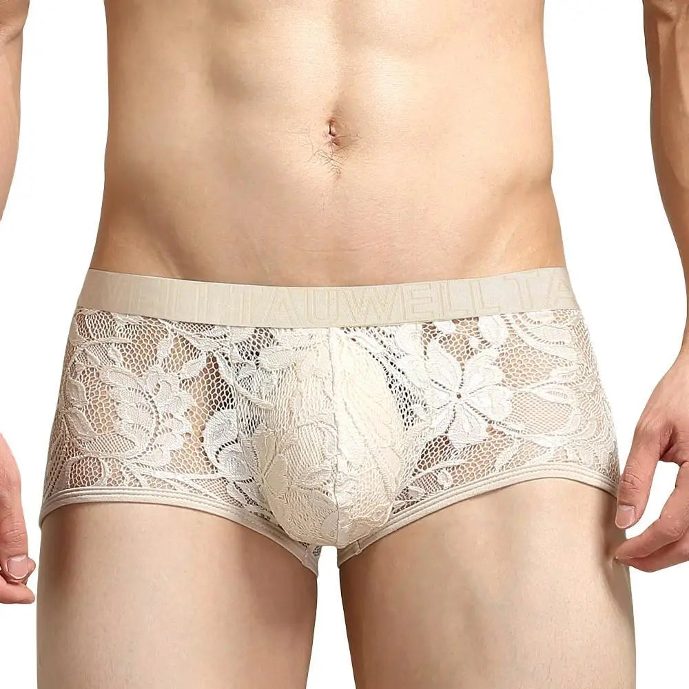 Burlesque Lace Trunks | dmunderwear