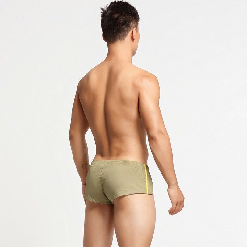 Buttoned Lounge Boxer Shorts | dmunderwear detail image 12