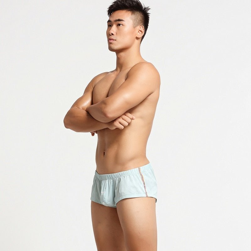 Buttoned Lounge Boxer Shorts | dmunderwear detail image 2