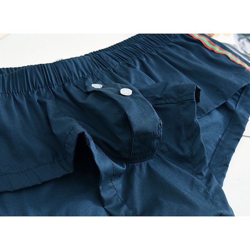 Buttoned Lounge Boxer Shorts | dmunderwear detail image 20