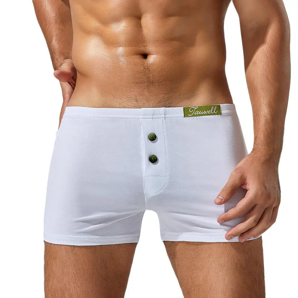 Buttoned Lounge Boxers | dmunderwear detail image 3