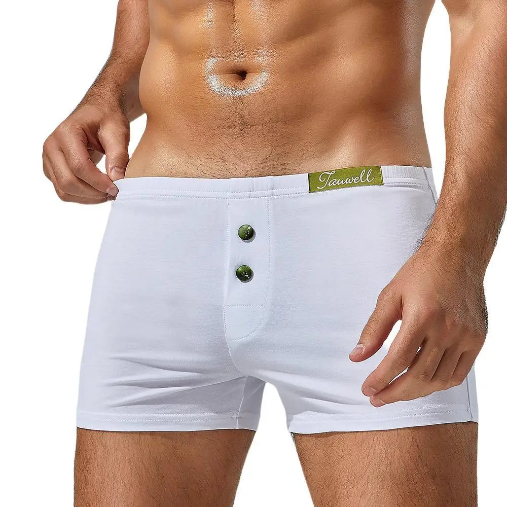 Buttoned Lounge Boxers | dmunderwear detail image 6