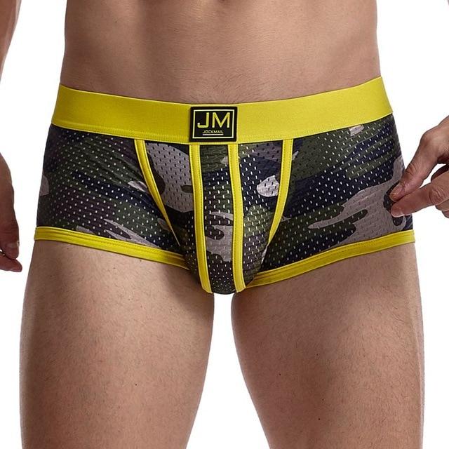 Camo Mesh Boxer Briefs | dmunderwear