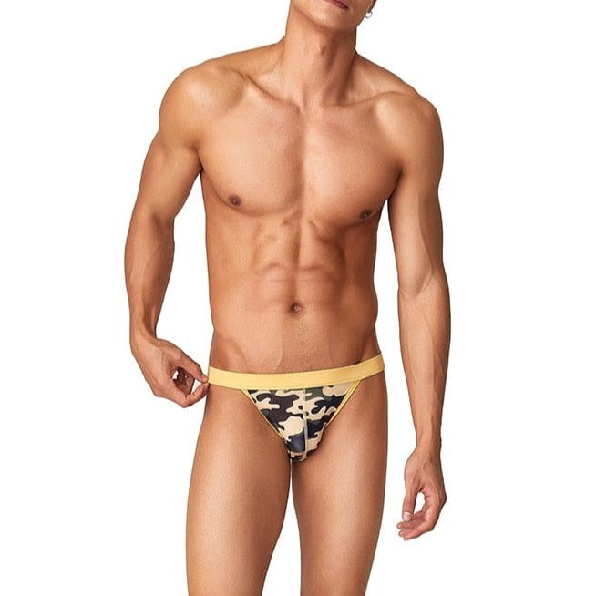 Camo Tanga Briefs | dmunderwear detail image 2