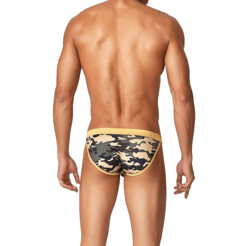 Camo Tanga Briefs | dmunderwear detail image 4