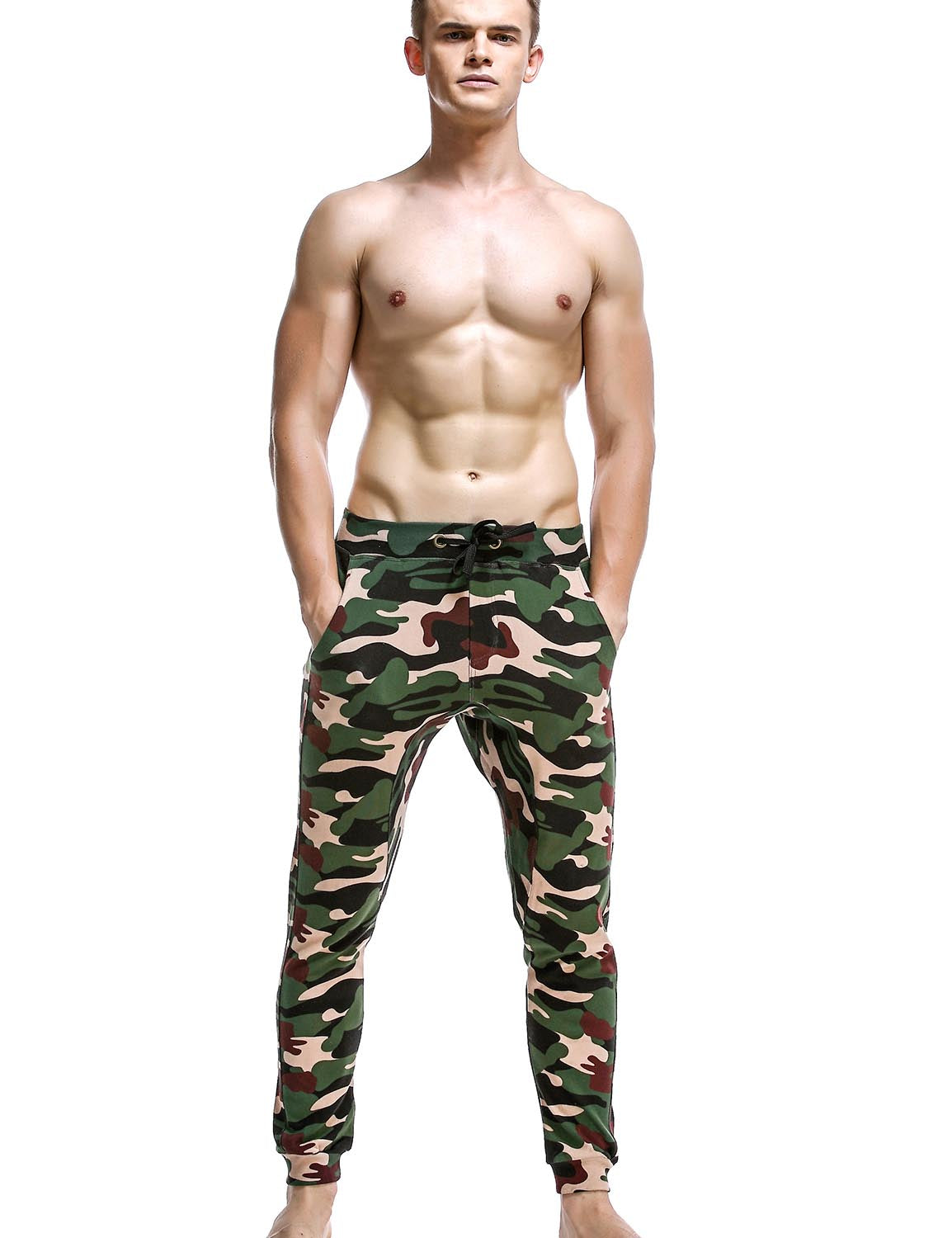 Camouflage Jogging Trousers Pants 60506 | dmunderwear detail image 12