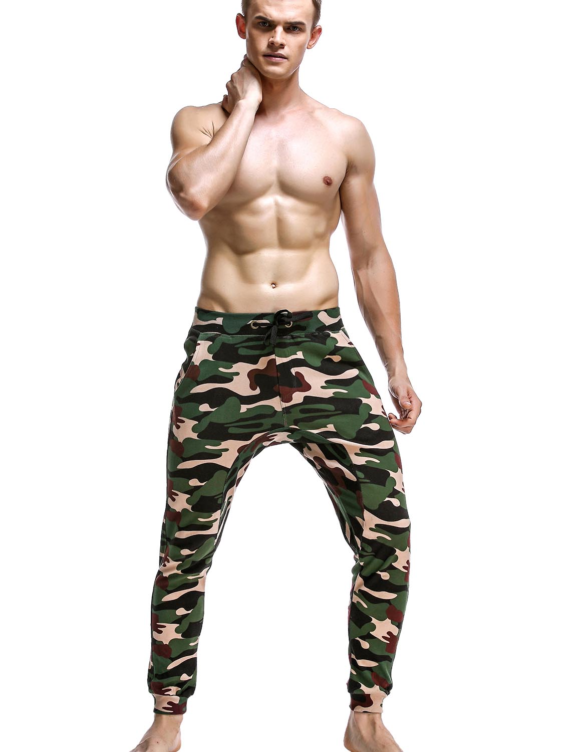Camouflage Jogging Trousers Pants 60506 | dmunderwear detail image 14