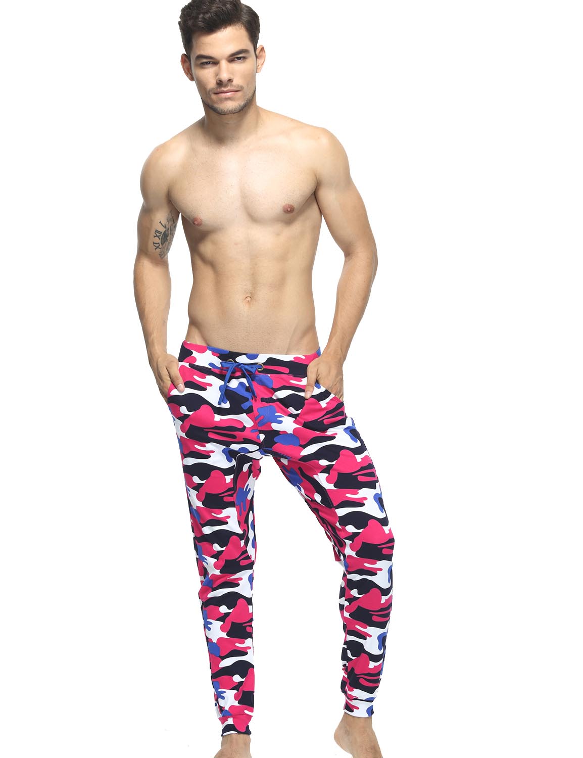 Camouflage Jogging Trousers Pants 60506 | dmunderwear detail image 4