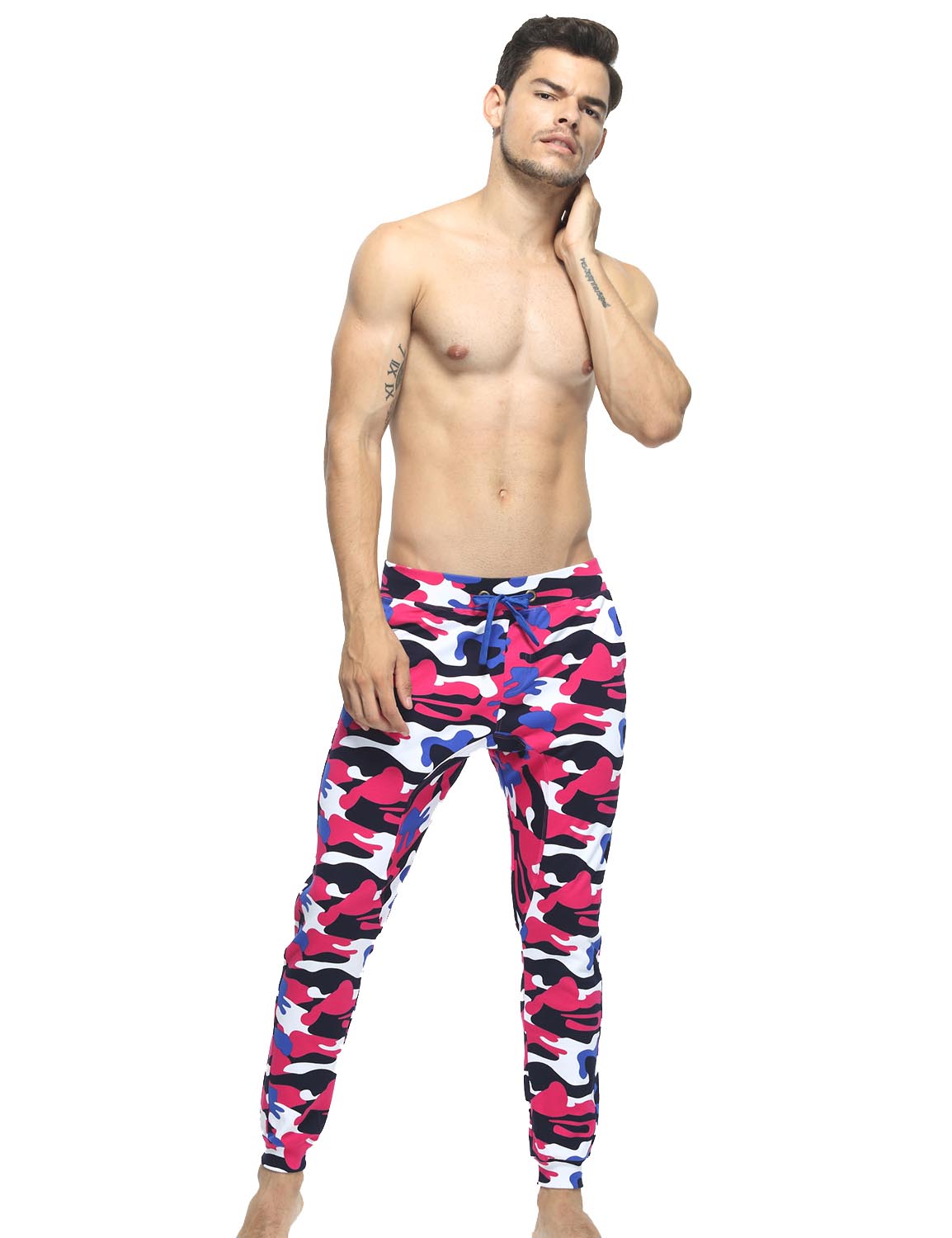 Camouflage Jogging Trousers Pants 60506 | dmunderwear detail image 6