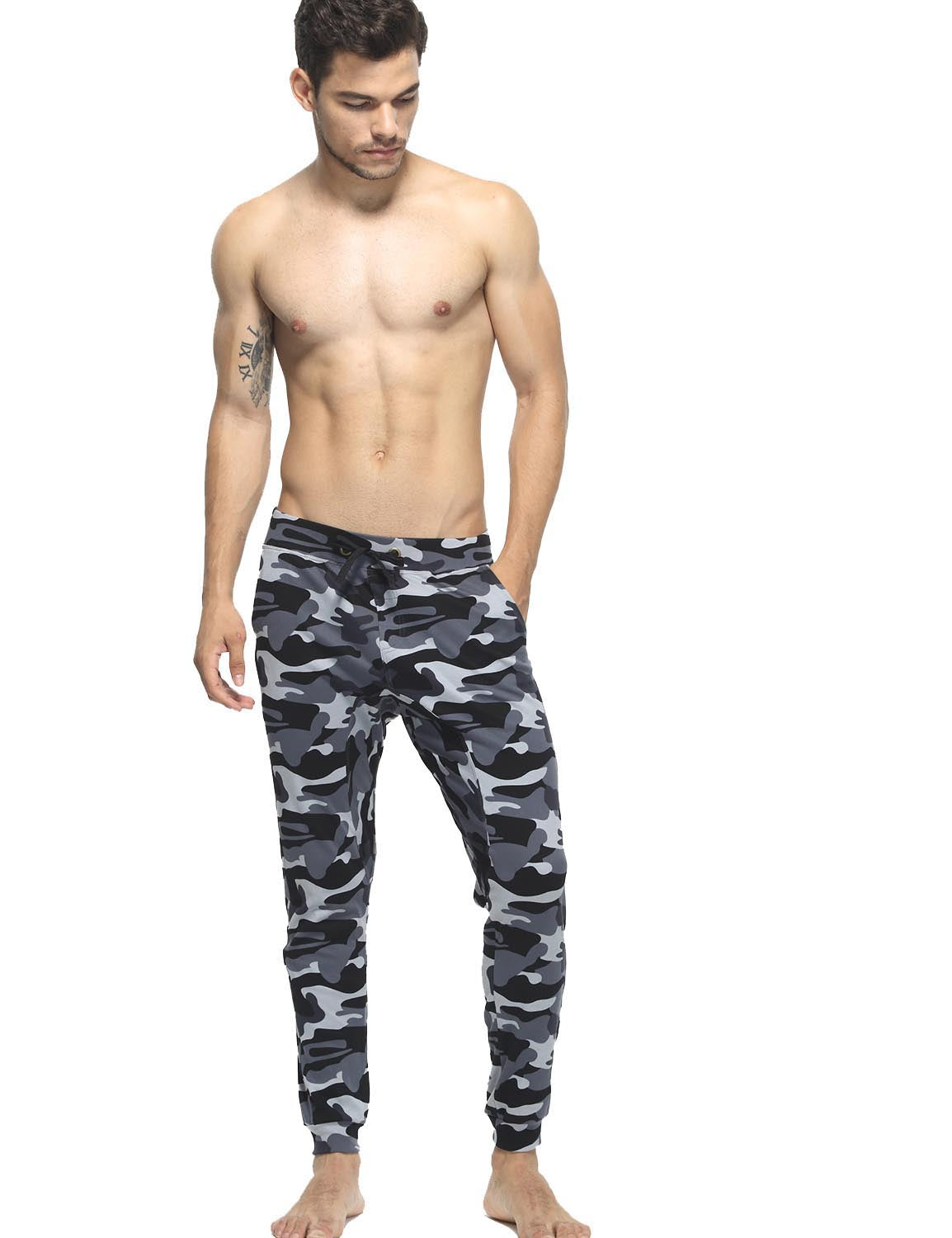 Camouflage Jogging Trousers Pants 60506 | dmunderwear detail image 7