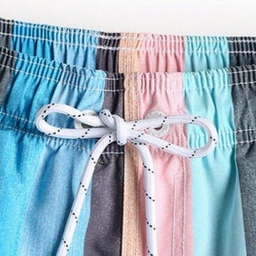 Candy Shop Stripe Board Shorts | dmunderwear detail image 4
