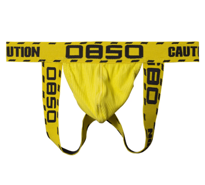 Caution Jockstrap | dmunderwear detail image 3