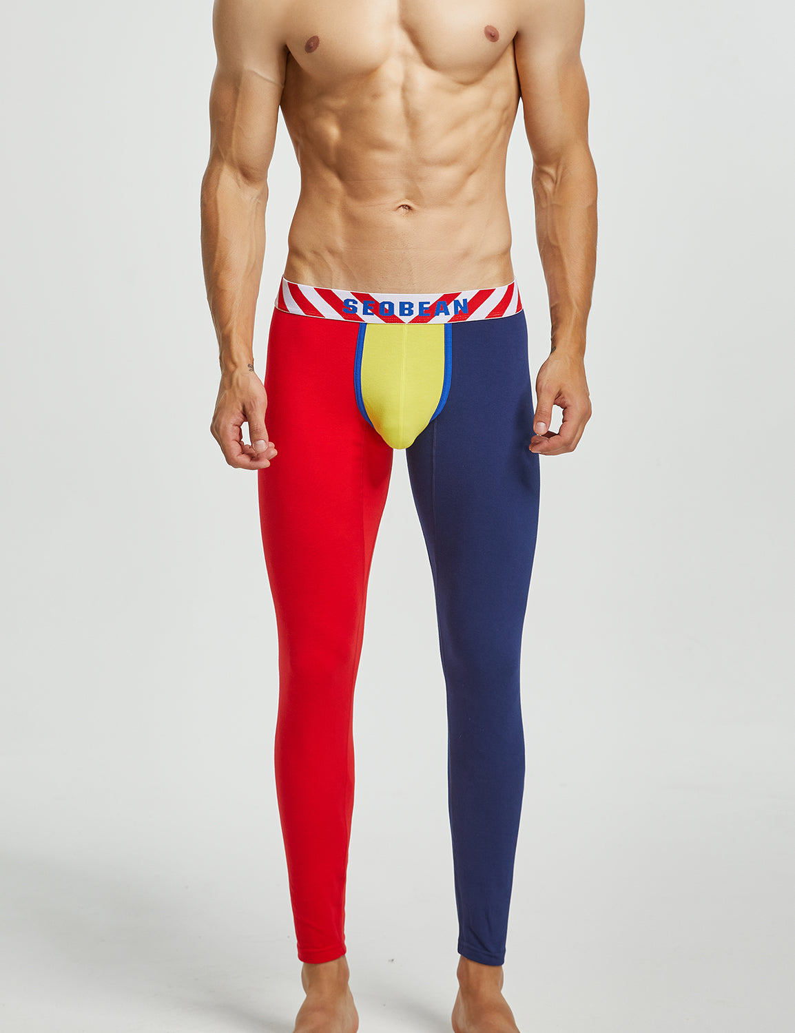 Color Block Long John 220402 | dmunderwear detail image 6