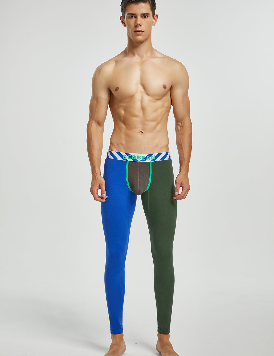 Color Block Long John 220402 | dmunderwear detail image 7