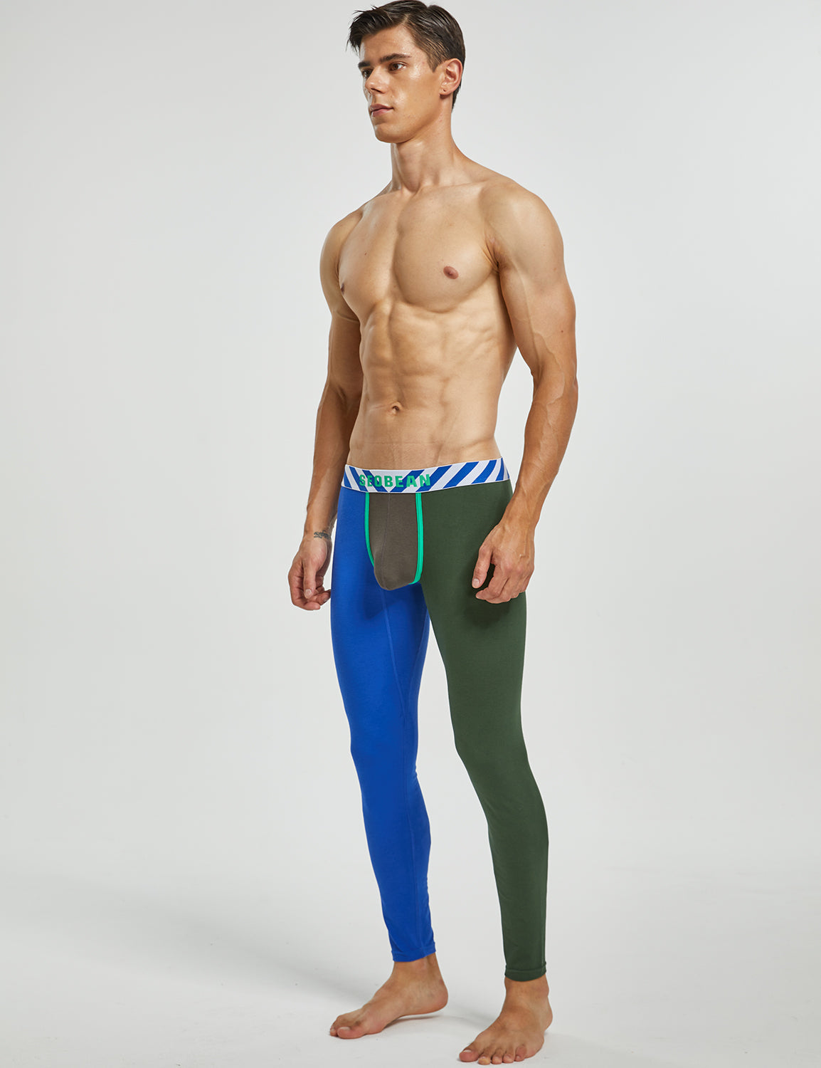 Color Block Long John 220402 | dmunderwear detail image 8