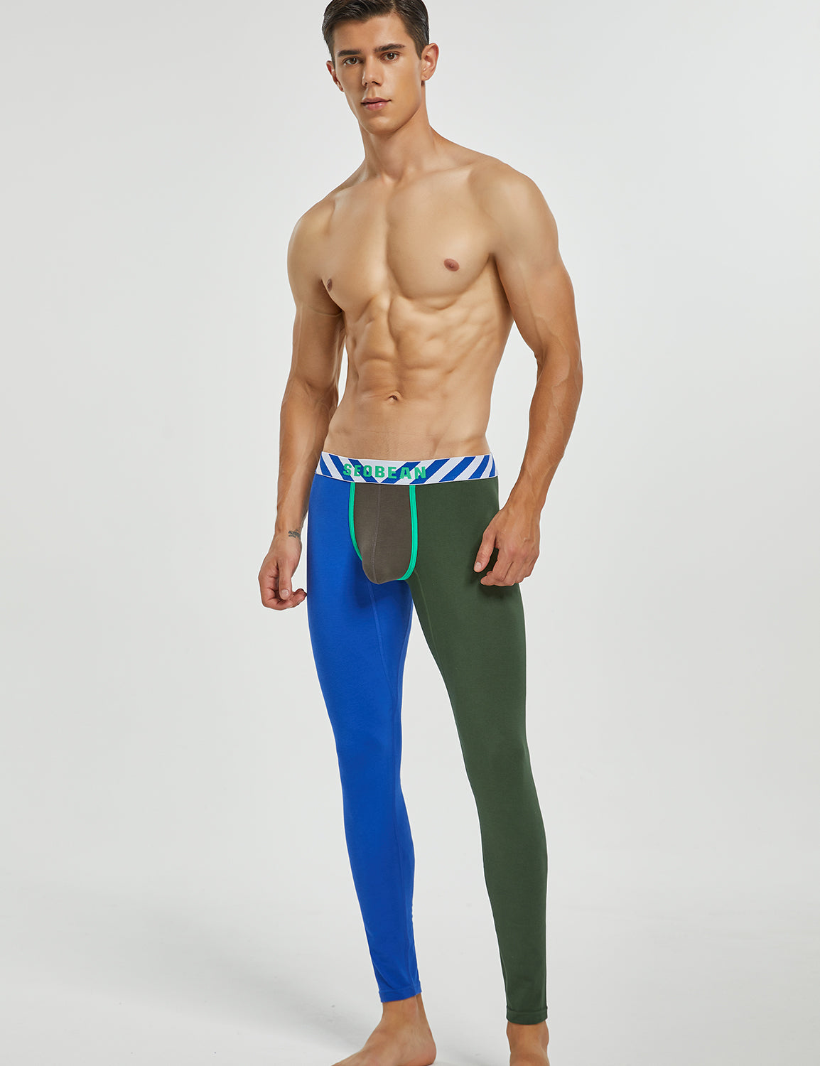 Color Block Long John 220402 | dmunderwear detail image 9