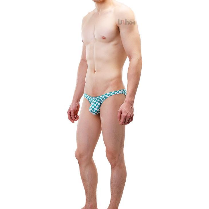 Checkered Bikini Briefs | dmunderwear detail image 3
