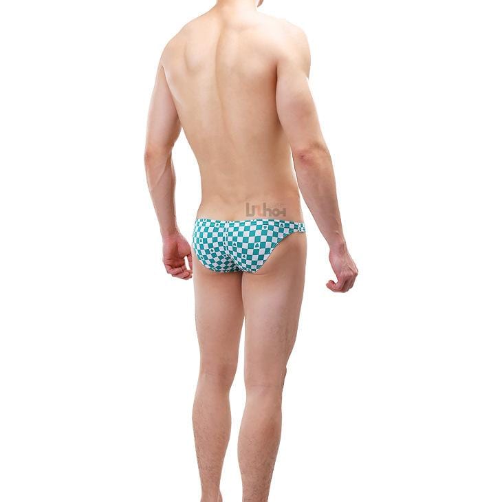 Checkered Bikini Briefs | dmunderwear detail image 4