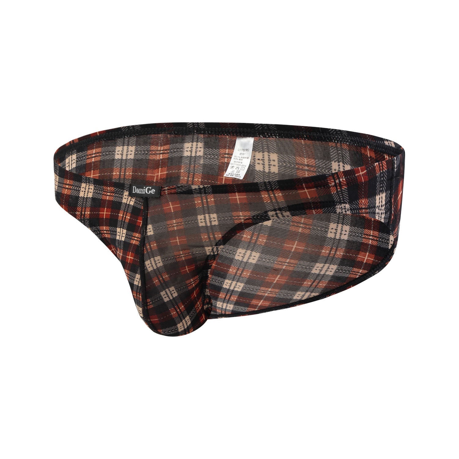 Checkered Bikini Briefs 5211 | dmunderwear detail image 10