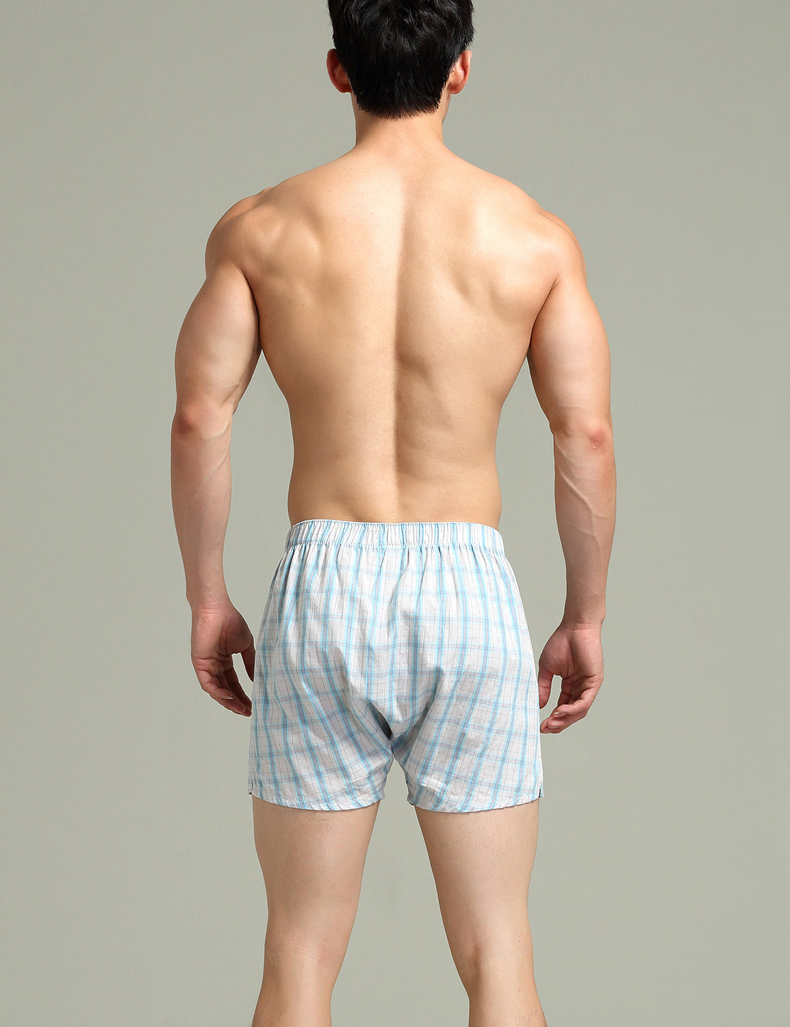 Checkered Loose Trunks 220508 | dmunderwear detail image 4