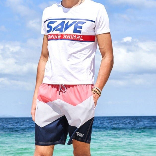 Chevron Board Shorts | dmunderwear detail image 4