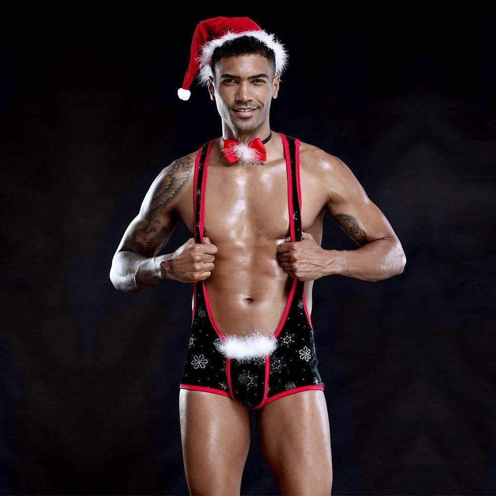 Christmas 3-Piece Singlet Set | dmunderwear