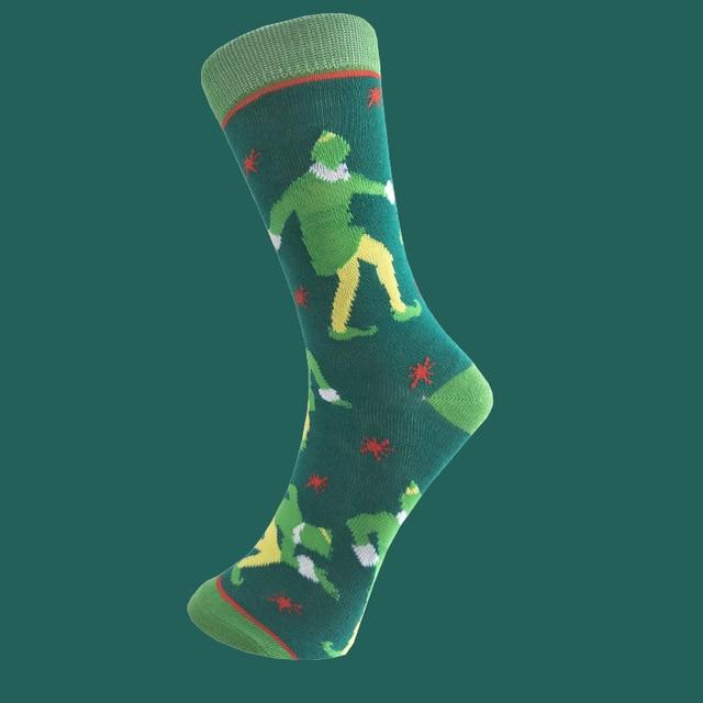 Christmas Crew Socks | dmunderwear detail image 3