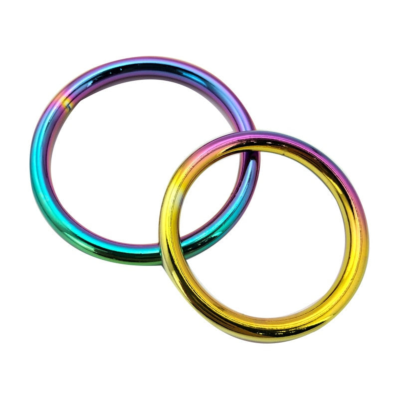 Chromatic Metal Penis Ring | dmunderwear detail image 13