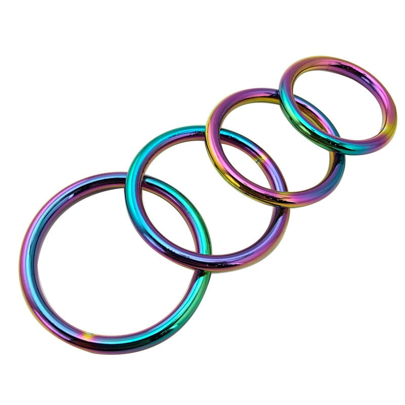 Chromatic Metal Penis Ring | dmunderwear detail image 14