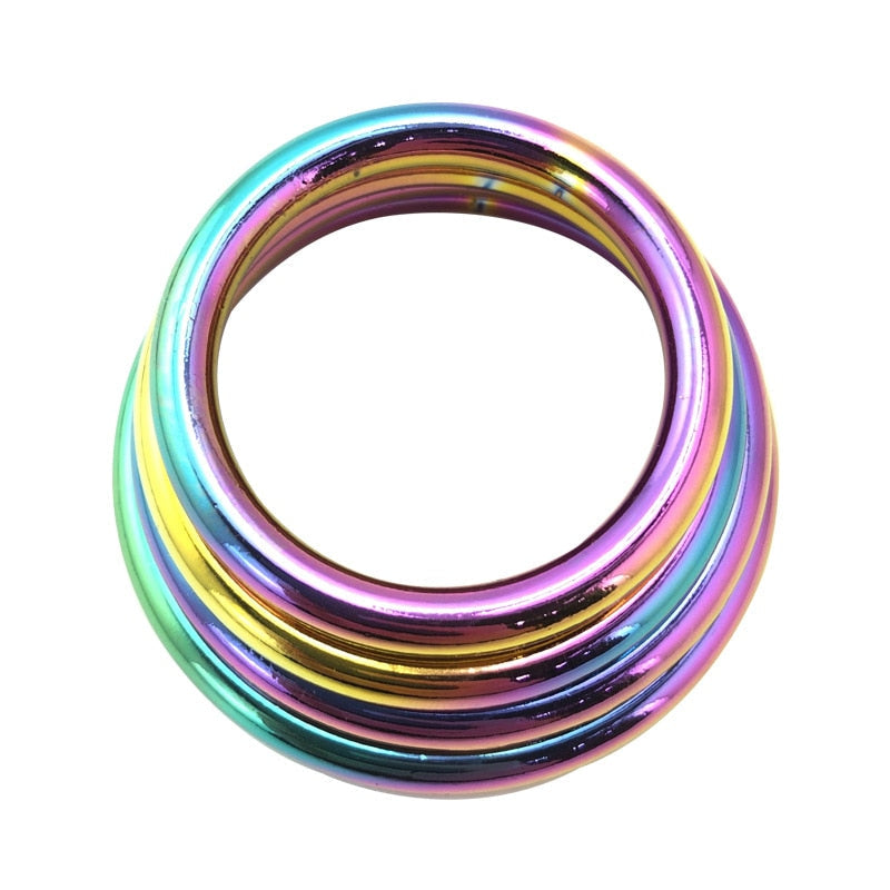 Chromatic Metal Penis Ring | dmunderwear detail image 7