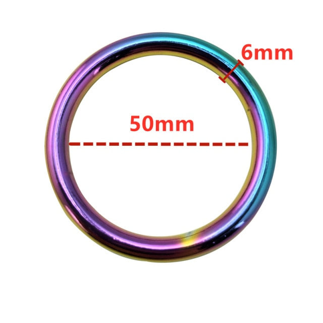 Chromatic Metal Penis Ring | dmunderwear detail image 9