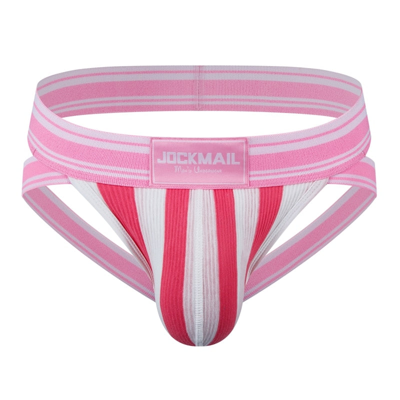 Circus Stripes Jockstrap | dmunderwear detail image 8