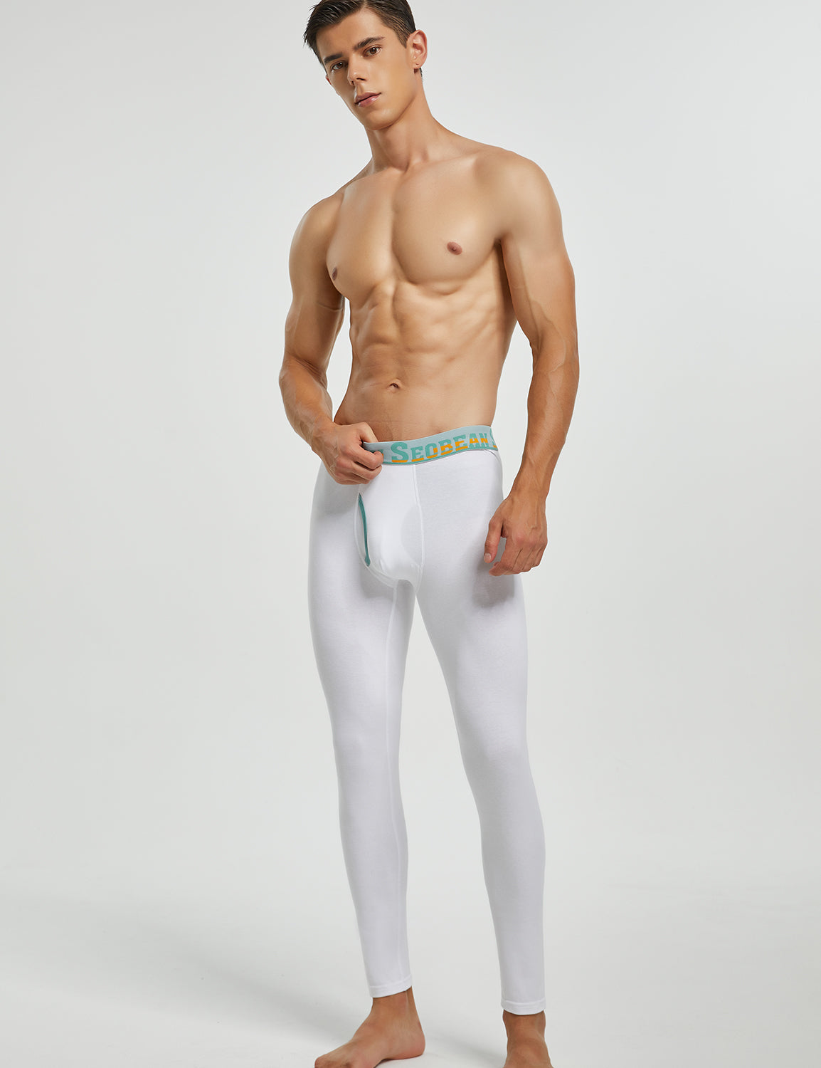 Classic Solid Long John 220403 | dmunderwear detail image 14