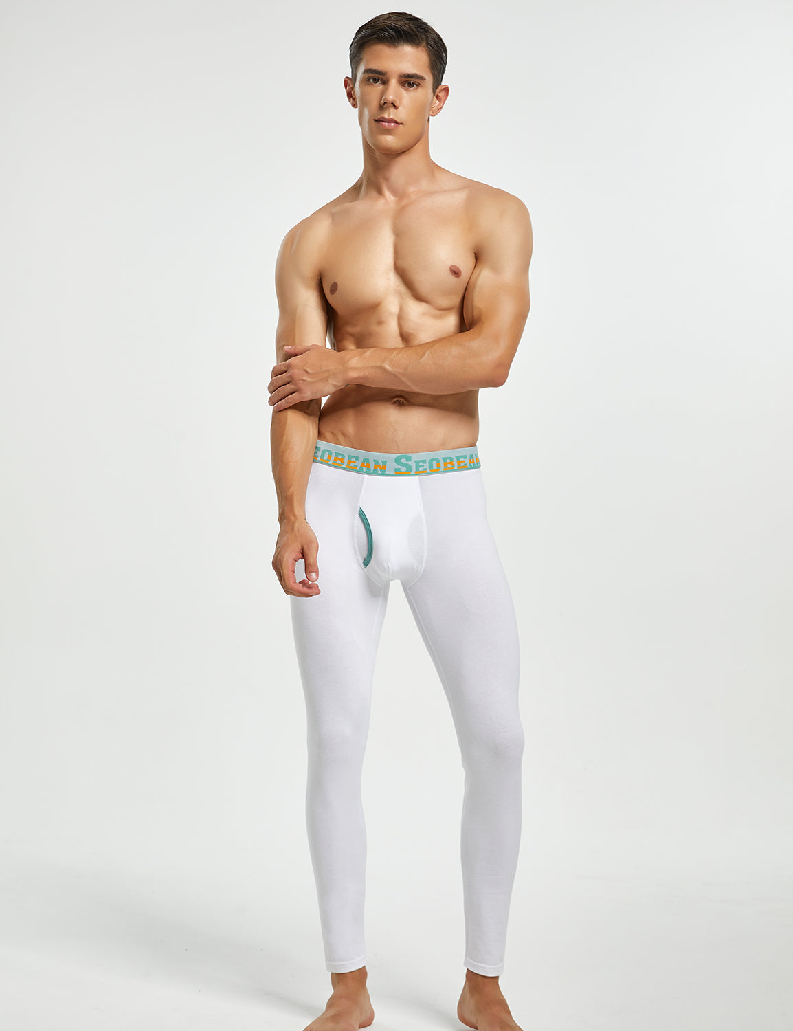 Classic Solid Long John 220403 | dmunderwear detail image 15