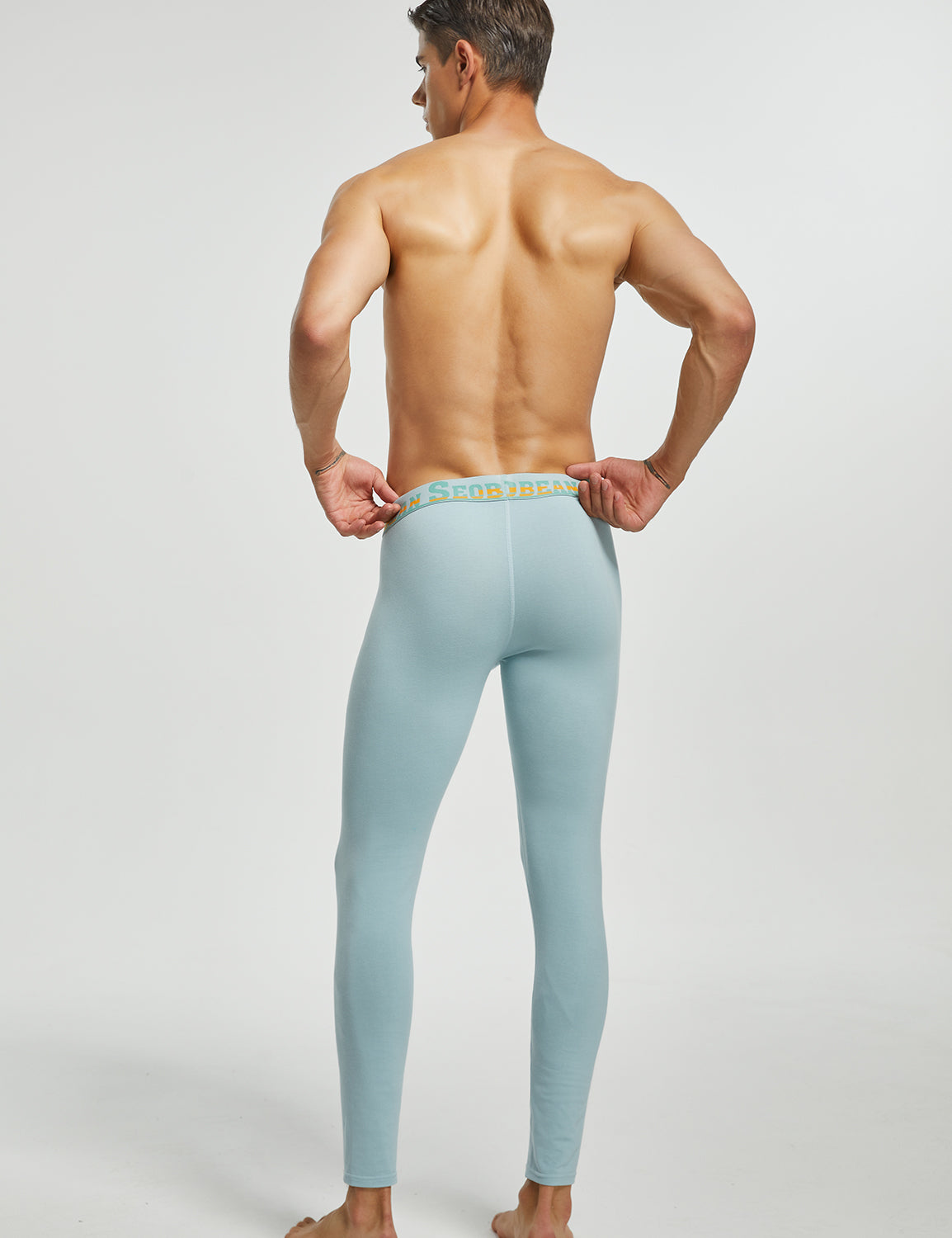 Classic Solid Long John 220403 | dmunderwear detail image 2