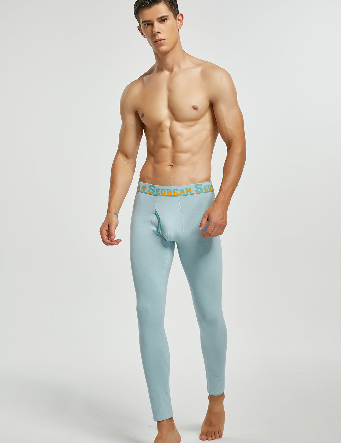 Classic Solid Long John 220403 | dmunderwear detail image 5