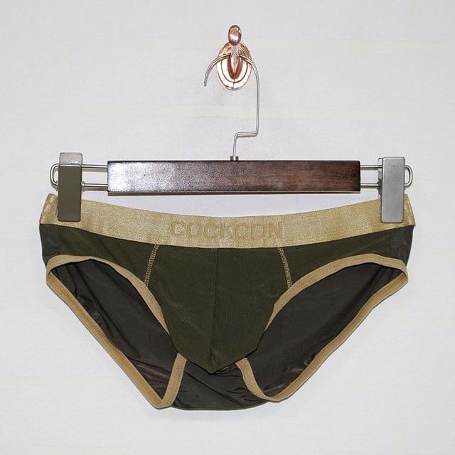 Cockcon Semi-Transparent Briefs | dmunderwear detail image 6