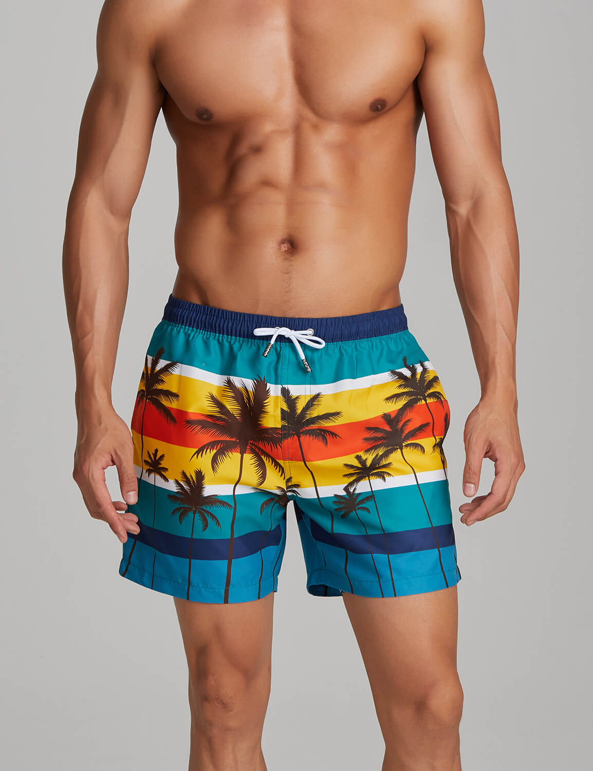 Color Bar Swim Shorts 221303 | dmunderwear detail image 2
