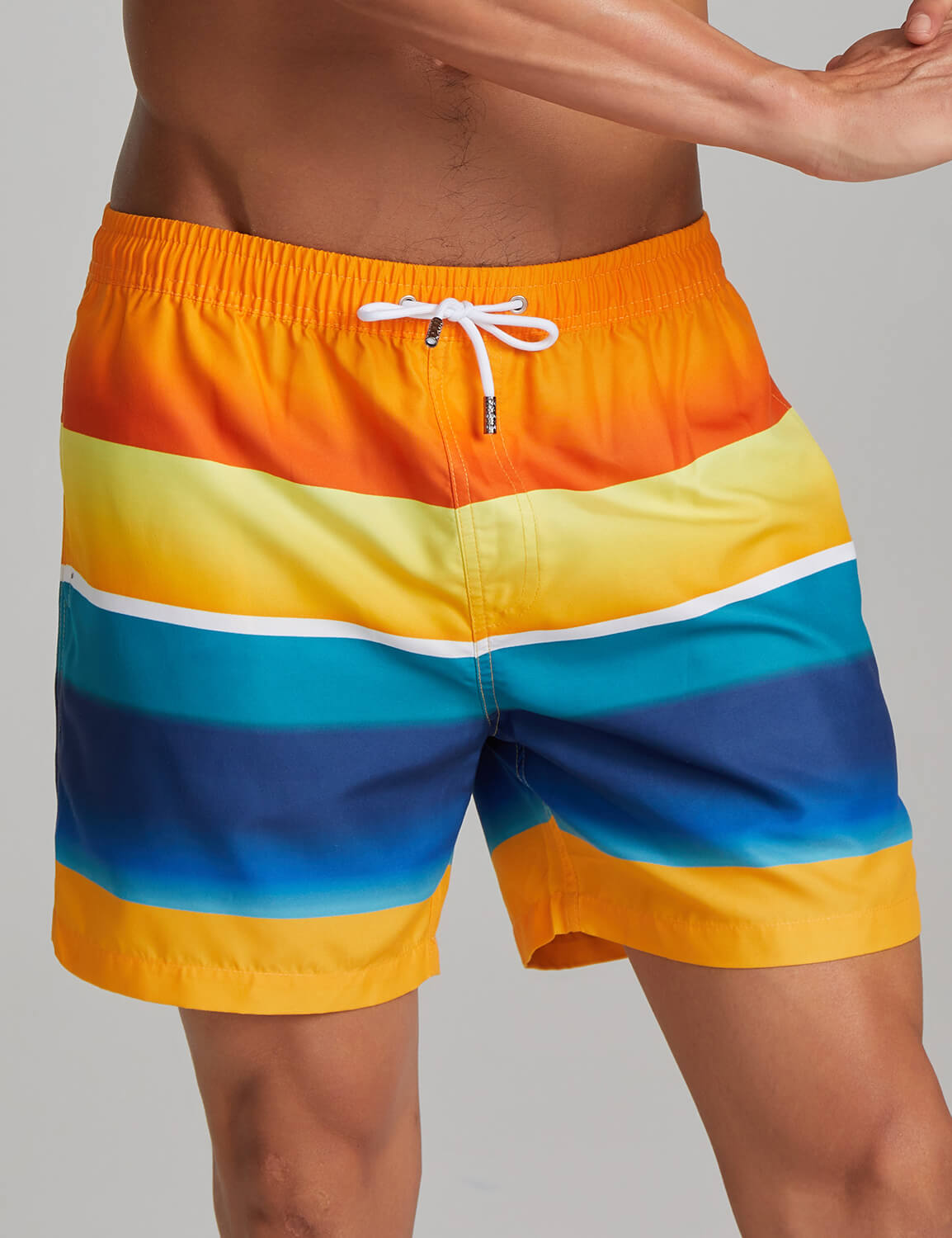 Color Bar Swim Shorts 221303 | dmunderwear detail image 4