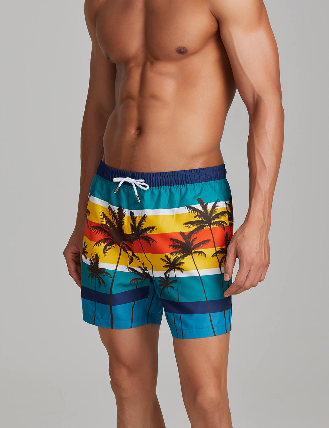 Color Bar Swim Shorts 221303 | dmunderwear detail image 8