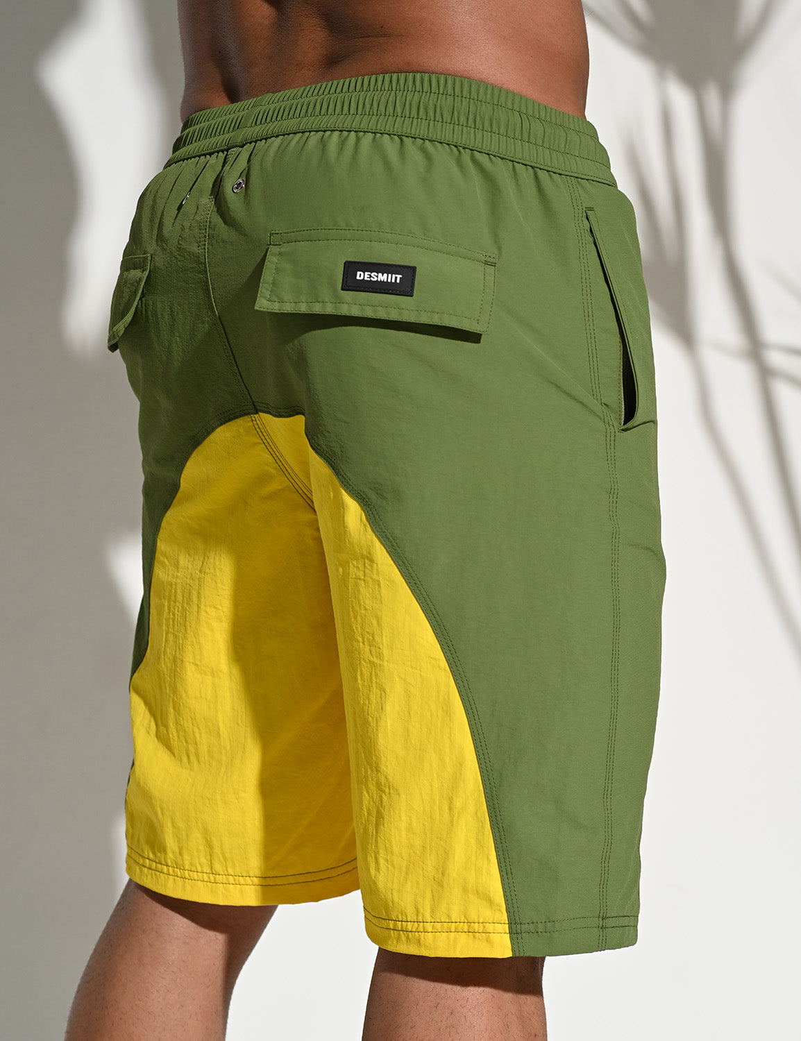 Color Block Beach Surf Swim Shorts B5116 | dmunderwear detail image 9