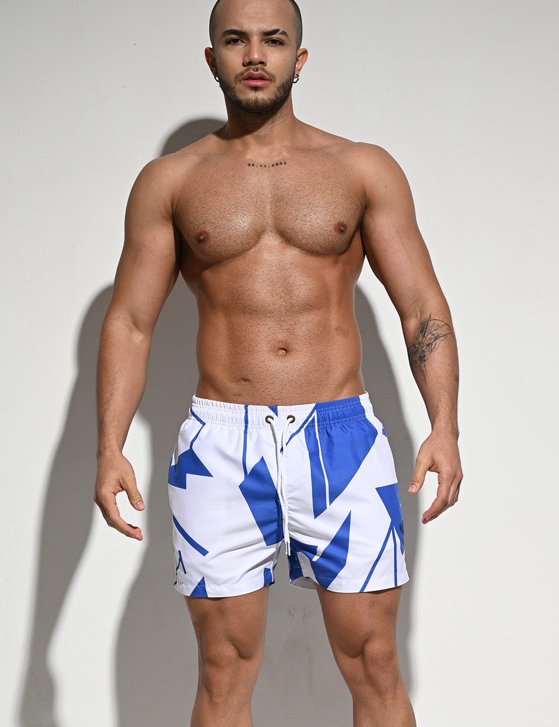 Color Block Sport Swim Shorts B2102 | dmunderwear detail image 3
