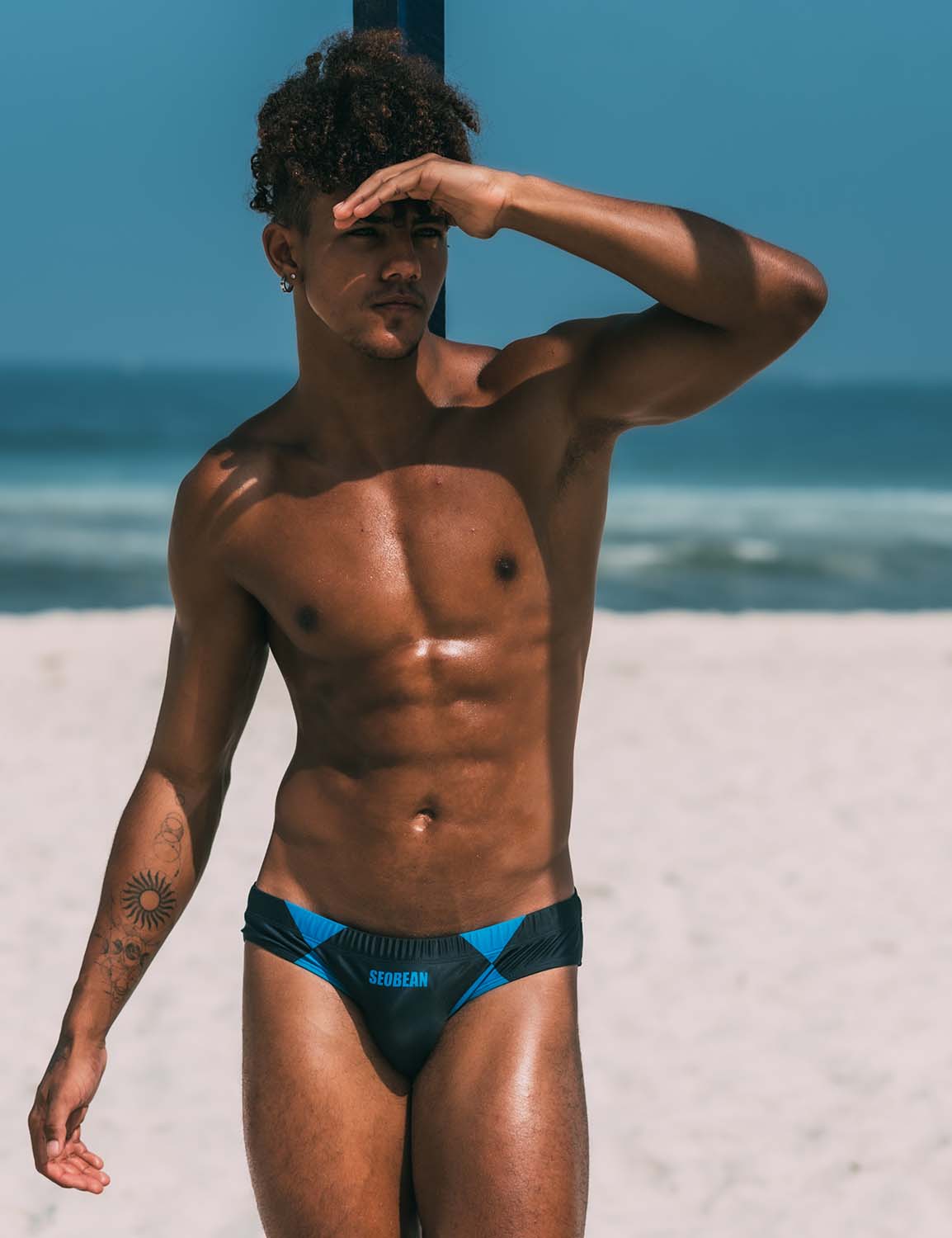 Color Block Swim Bikini 230901 | dmunderwear detail image 3