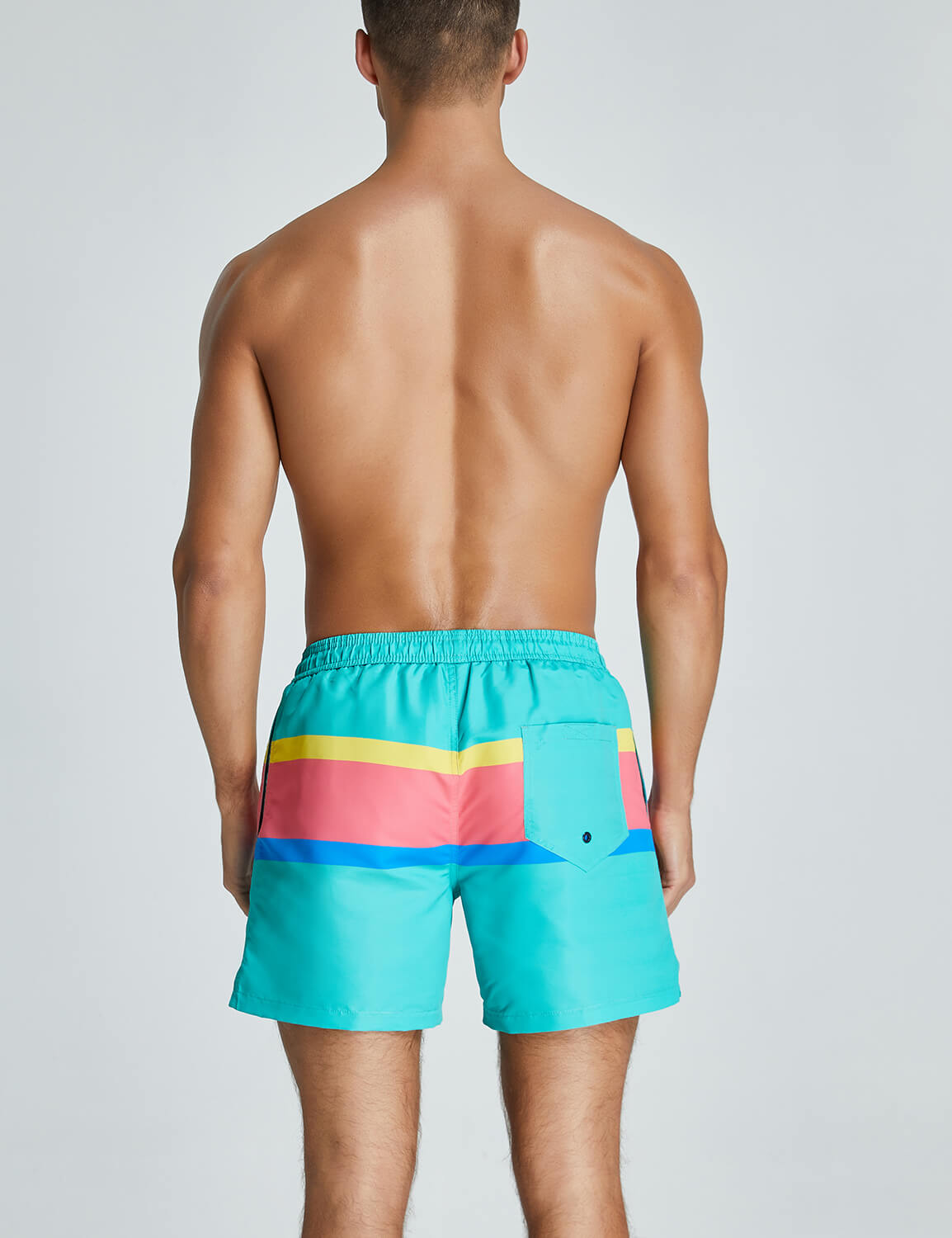 Color Block Swim Shorts 221302 | dmunderwear detail image 6