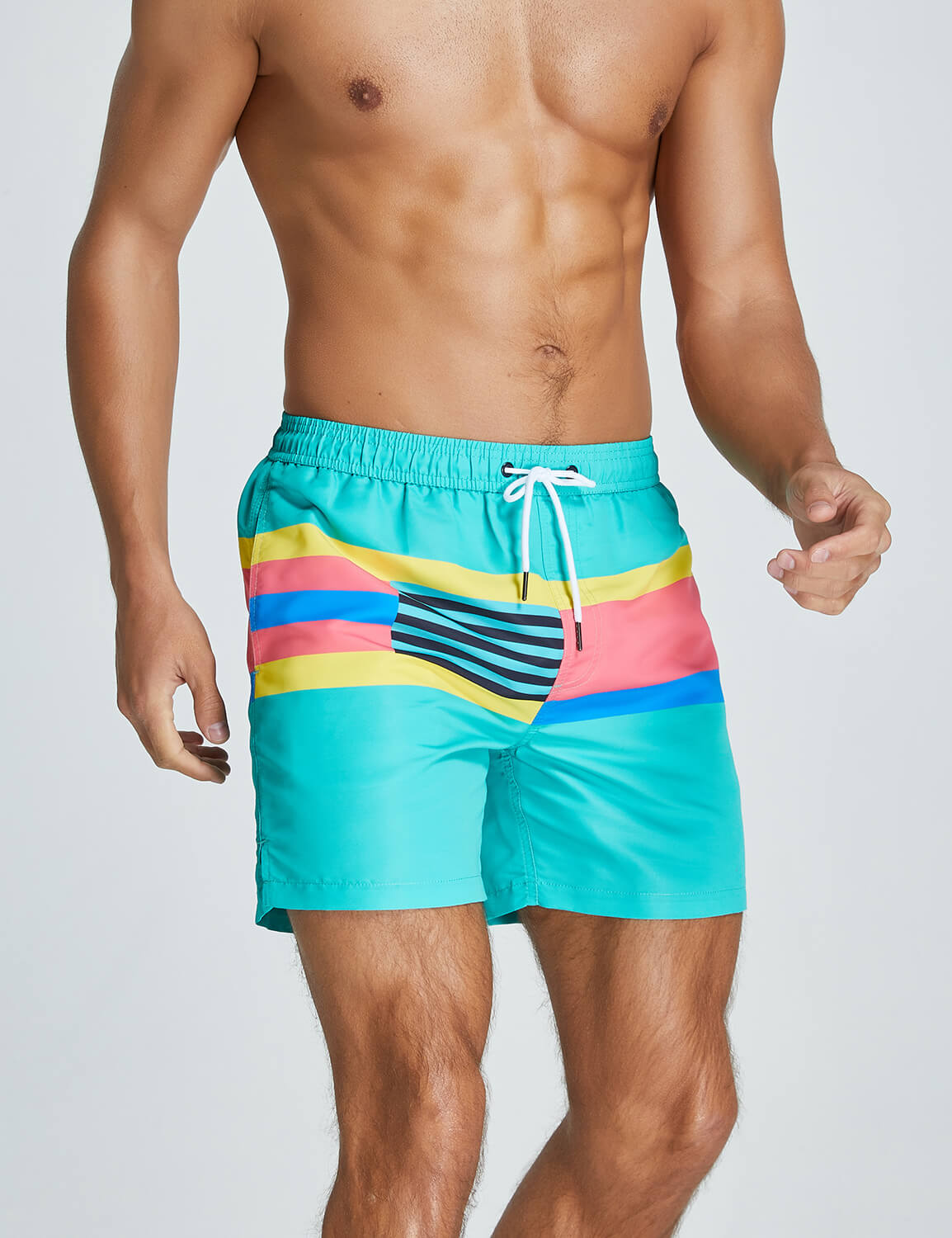 Color Block Swim Shorts 221302 | dmunderwear detail image 7