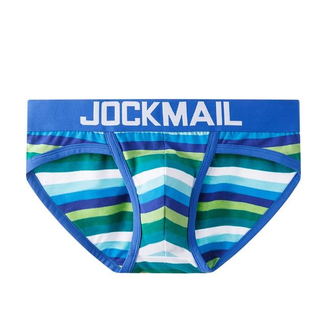 Vibrant Striped Briefs | dmunderwear detail image 3