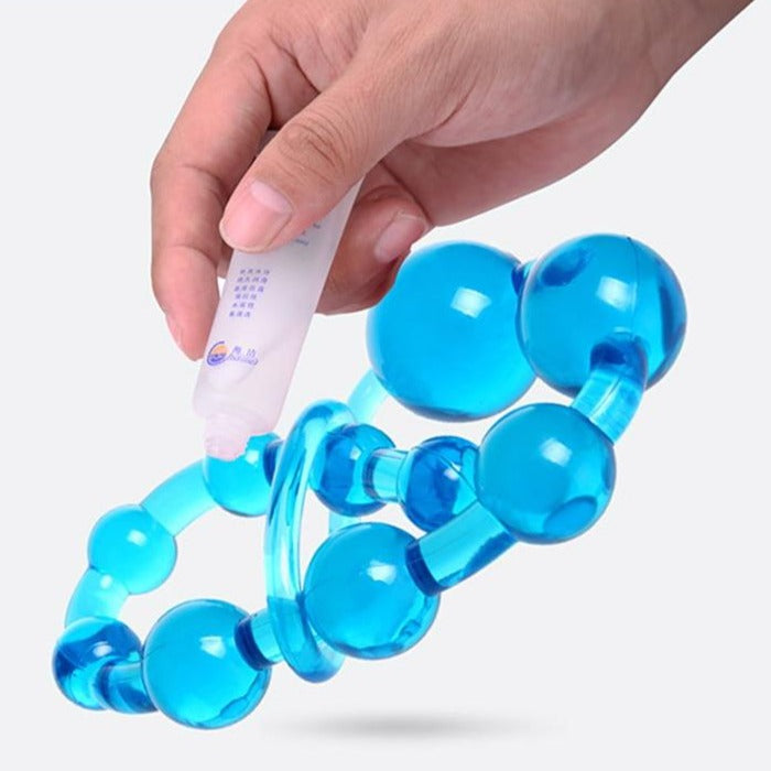 Colorful Silicone Anal Beads | dmunderwear detail image 3